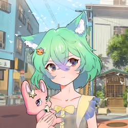 Cupcat Catgirl 4144
