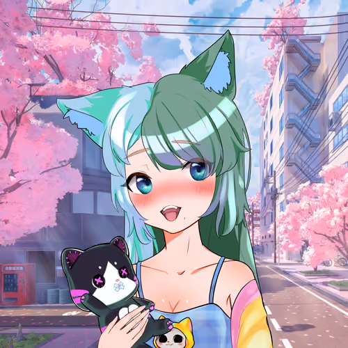 Cupcat Catgirl 6104