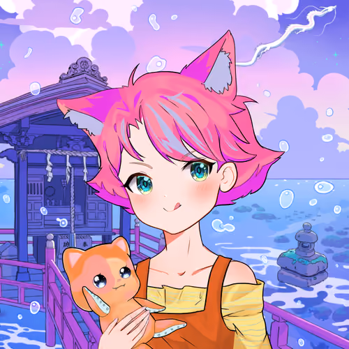 Cupcat Catgirl 5554