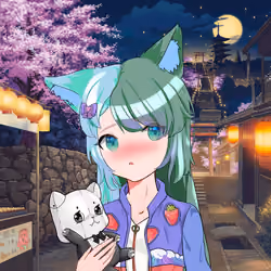 Cupcat Catgirl 5422