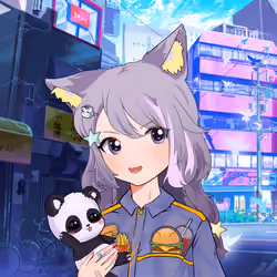 Cupcat Catgirl 1954