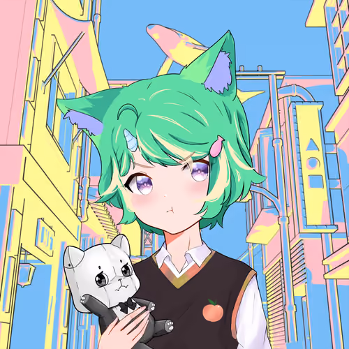 Cupcat Catgirl 5081