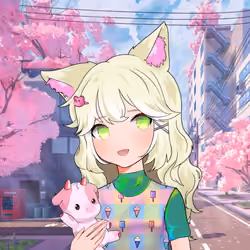Cupcat Catgirl 3895