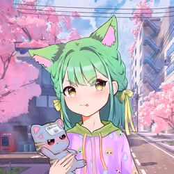 Cupcat Catgirl 9841