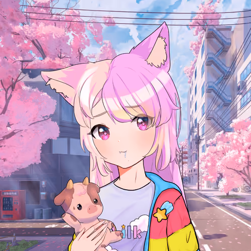 Cupcat Catgirl 5041