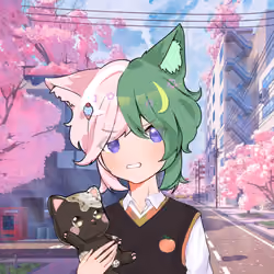 Cupcat Catgirl 5901