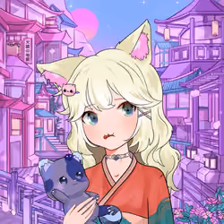 Cupcat Catgirl 3772