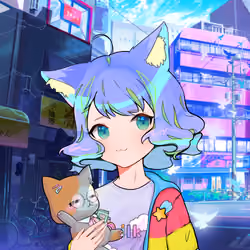 Cupcat Catgirl 6153