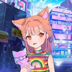 Cupcat Catgirl 5990