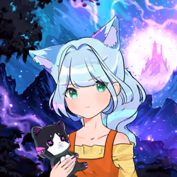 Cupcat Catgirl 5626