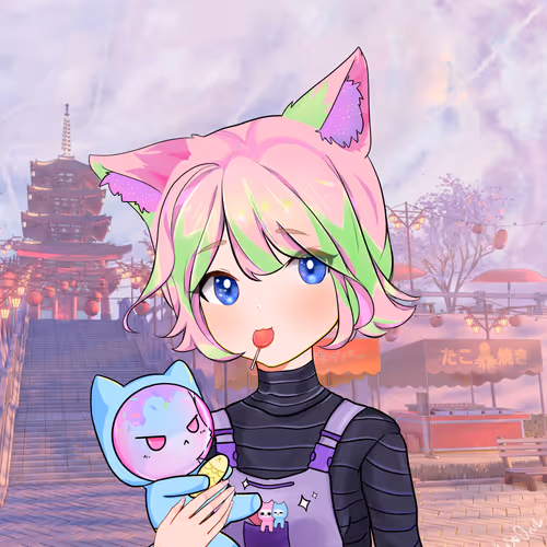 Cupcat Catgirl 5668