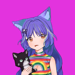 Cupcat Catgirl 5196