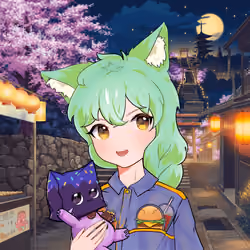 Cupcat Catgirl 19