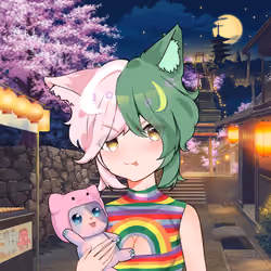 Cupcat Catgirl 6469