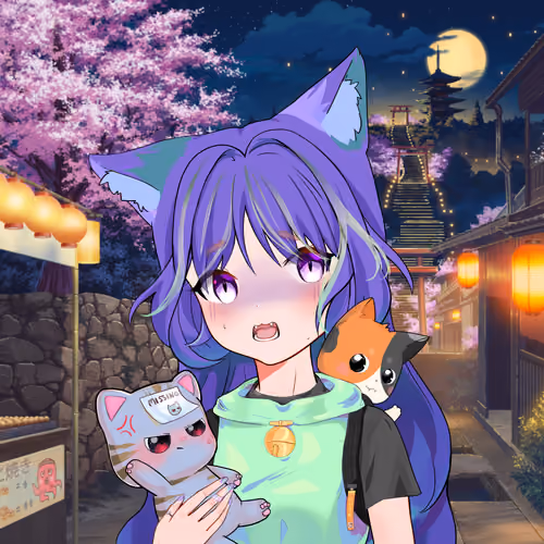 Cupcat Catgirl 6147