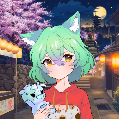 Cupcat Catgirl 3714