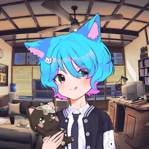 Cupcat Catgirl 6197