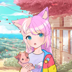 Cupcat Catgirl 5898