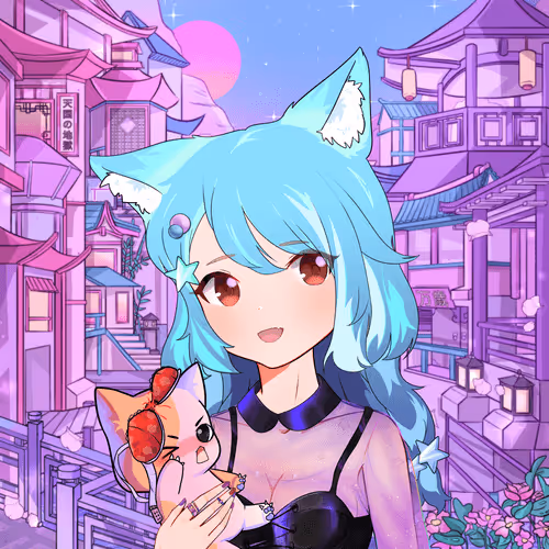 Cupcat Catgirl 1076