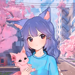 Cupcat Catgirl 1300