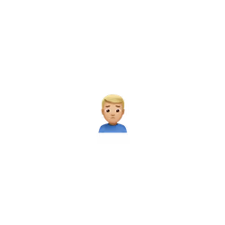 Man Frowning Medium Light Skin Tone