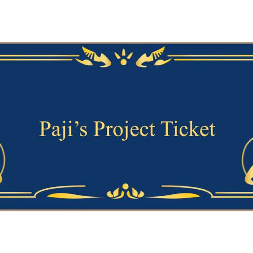 Paji S Project Ticket