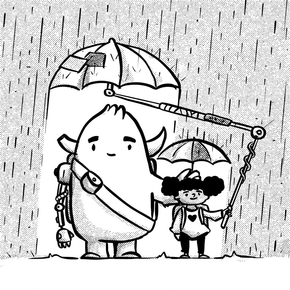 There for you.