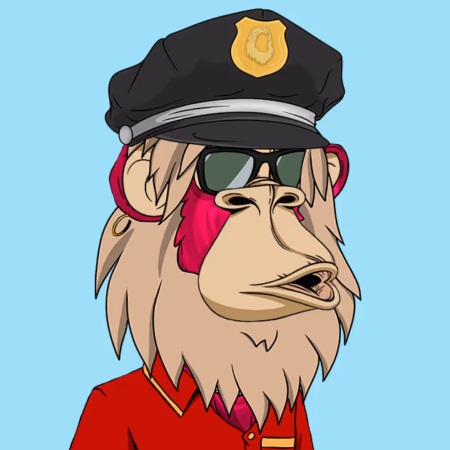 Lazy Ape Official #9968