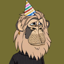 Lazy Ape Official #1017