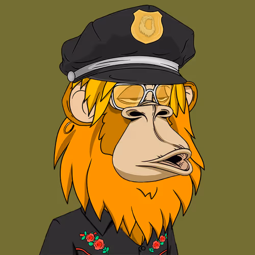 Lazy Ape Official #2962