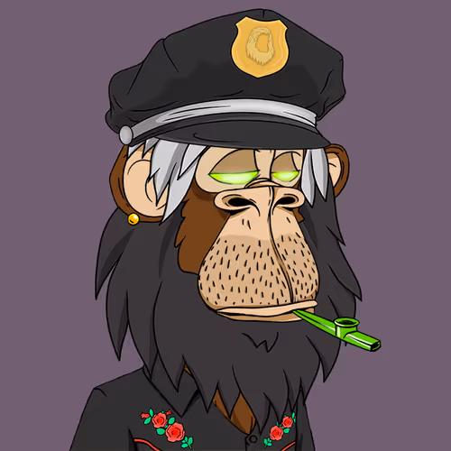 Lazy Ape Official #9989