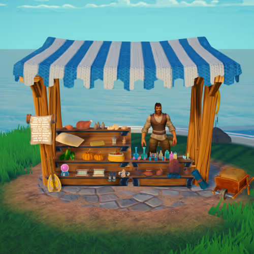 Avilion Island Trade Stand