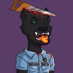 Scary Panther #0338