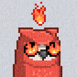 Rug Bird #6209