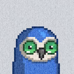Rug Bird #6315
