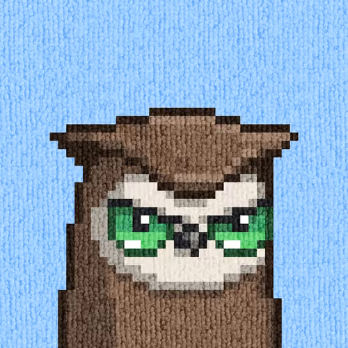 Rug Bird #6902