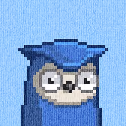 Rug Bird #8656