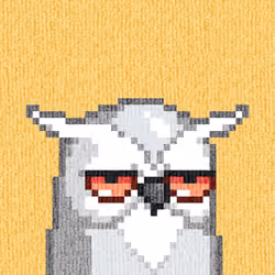 Rug Bird #6928