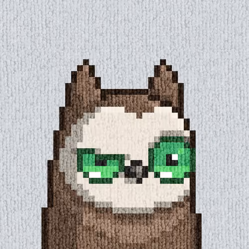 Rug Bird #5107