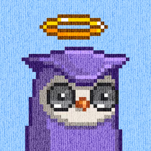 Rug Bird #4444