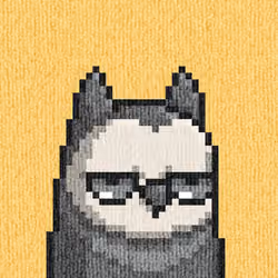 Rug Bird #1207