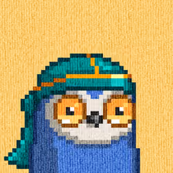 Rug Bird #6556