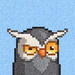 Rug Bird #6169