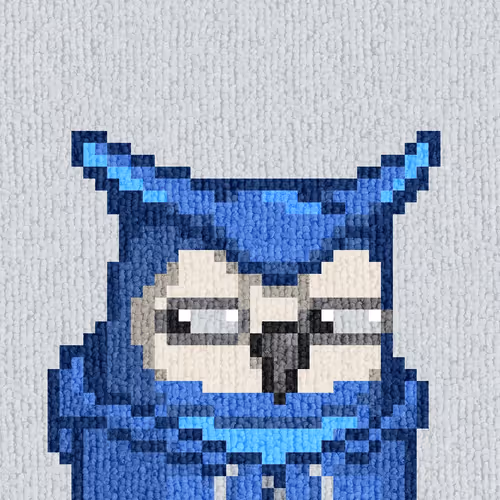 Rug Bird #9365