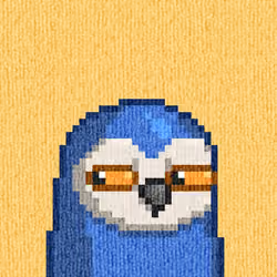 Rug Bird #9439