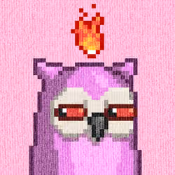 Rug Bird #4840