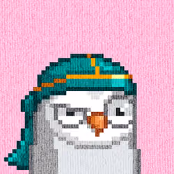 Rug Bird #8045