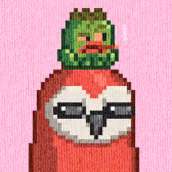 Rug Bird #3480