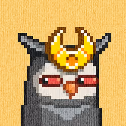 Rug Bird #6869