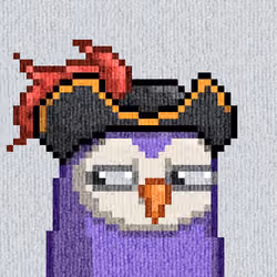 Rug Bird #7958